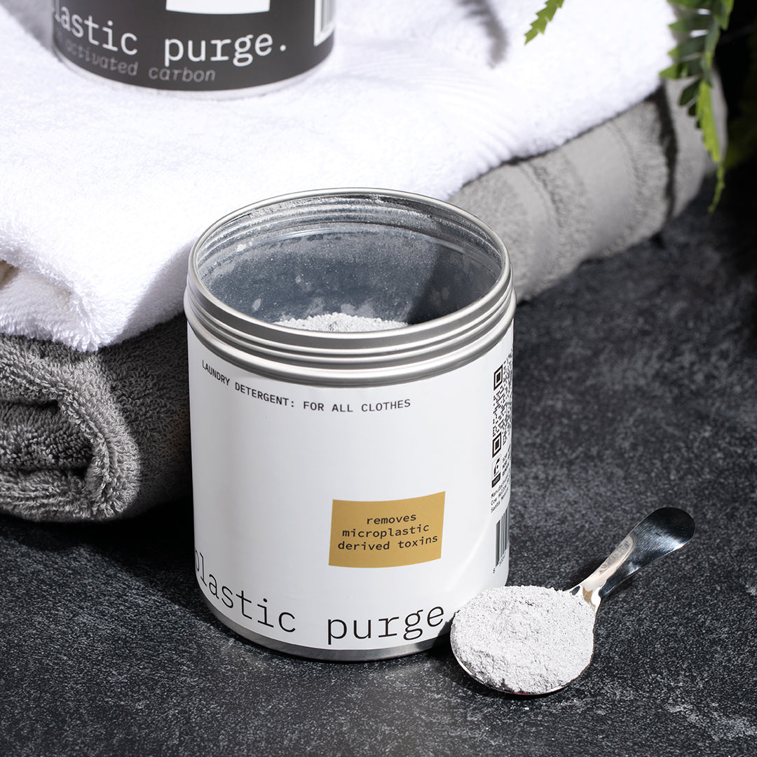 Plastic Purge: 2-in-1 Laundry Detergent + Toxin Remover